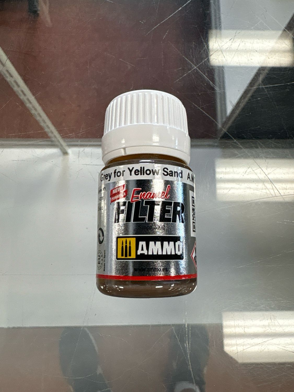 Ammo Enamel Filter Grey For Yellow Sand A.MiG-1505