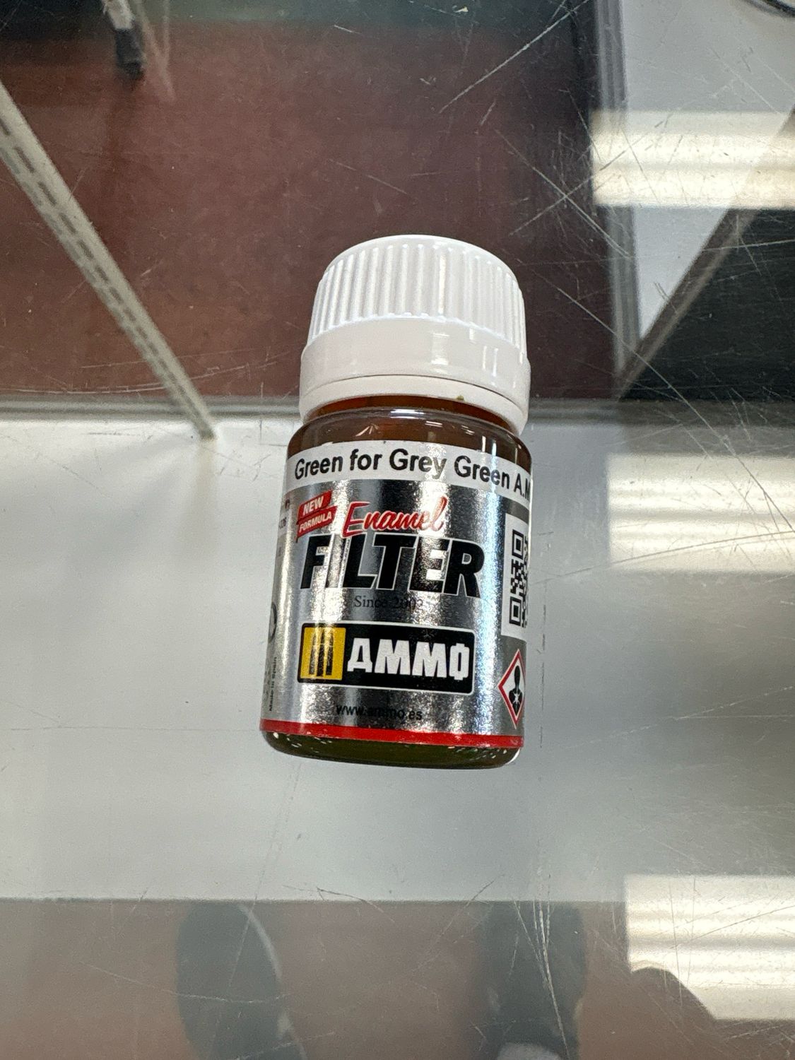 Ammo Enamel Filter Green For Grey Green A.MiG-1508