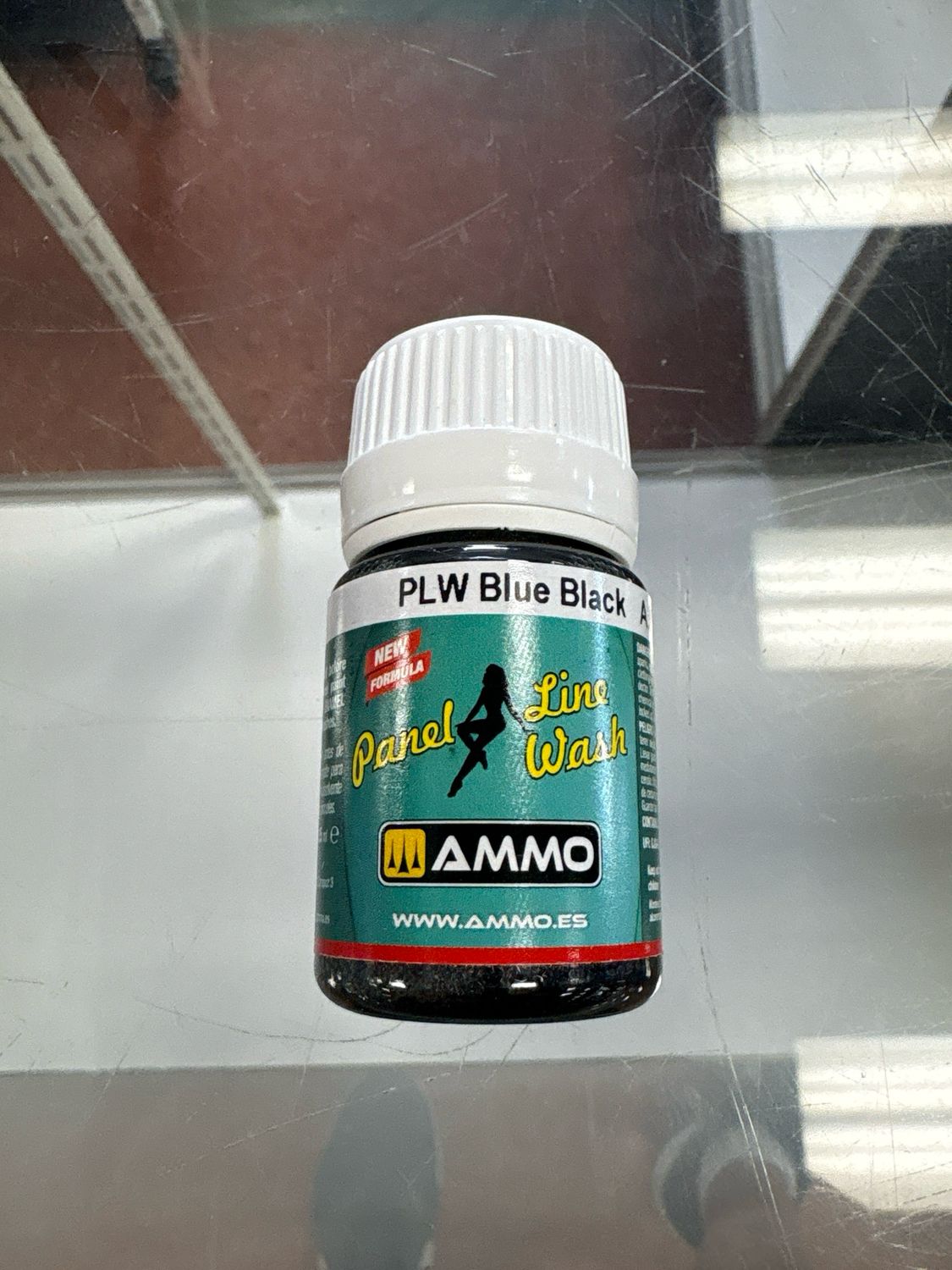 Ammo Panel Line Wash PLW Blue Black A.MiG-1617