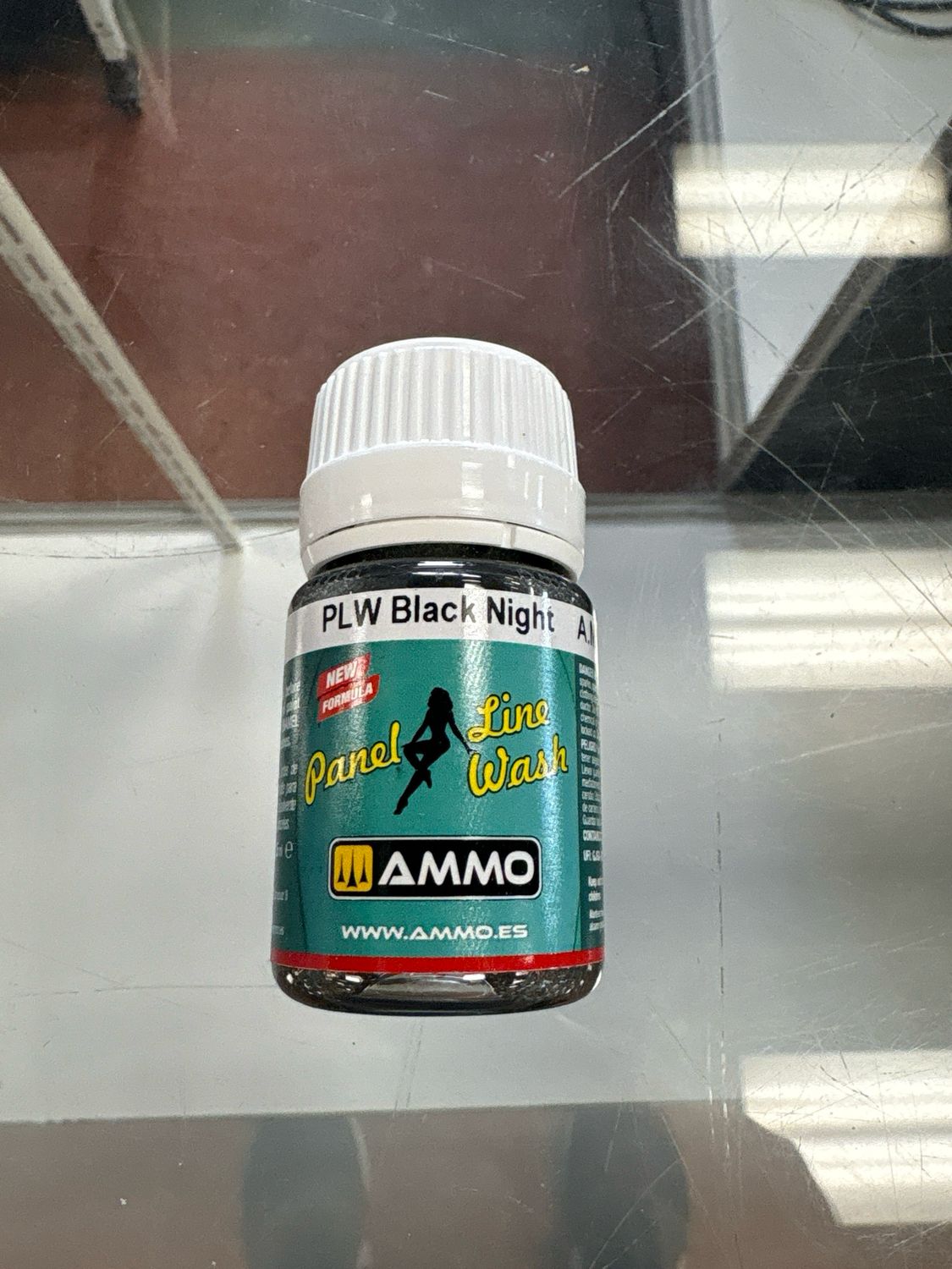 Ammo Panel Line Wash PLW Black Night A.MiG-1611