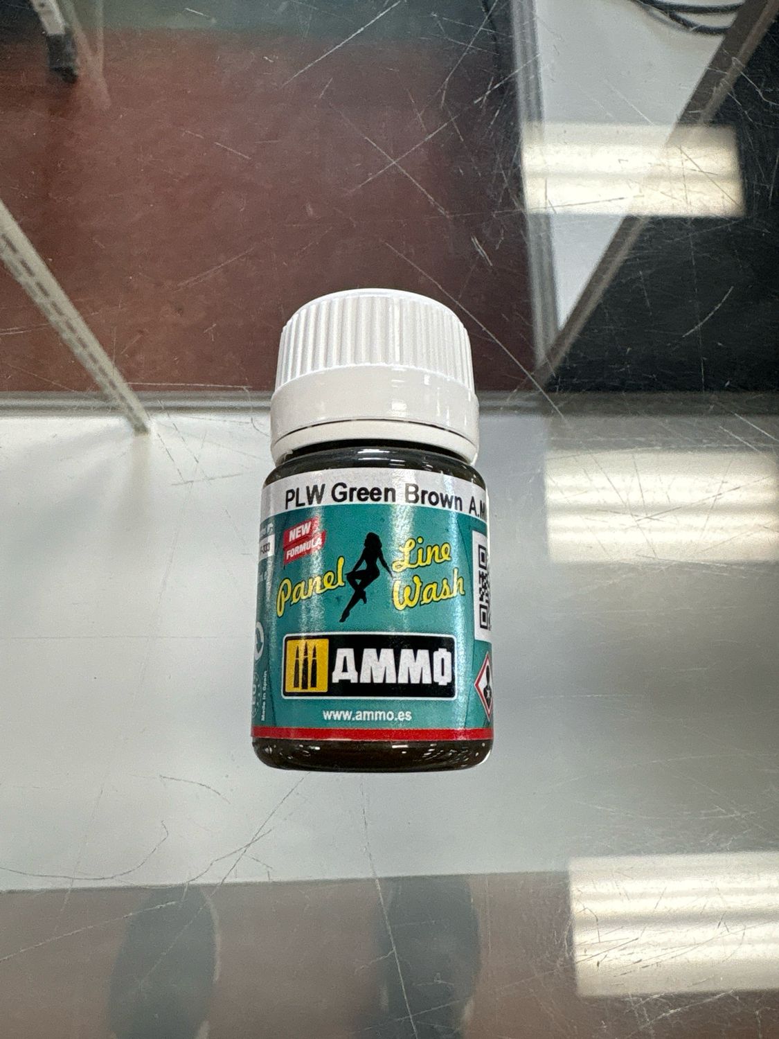 Ammo Panel Line Wash PLW Green Brown A.MiG-1612