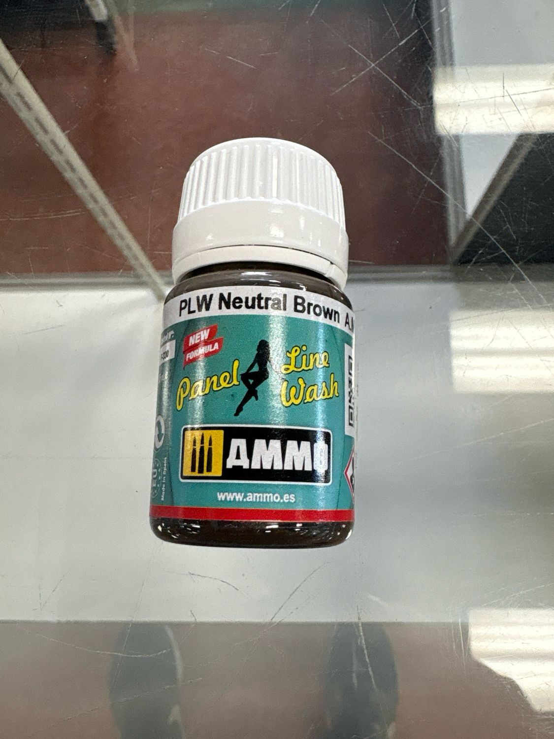 Ammo Panel Line Wash PLW Neutral Brown A.MiG-1614