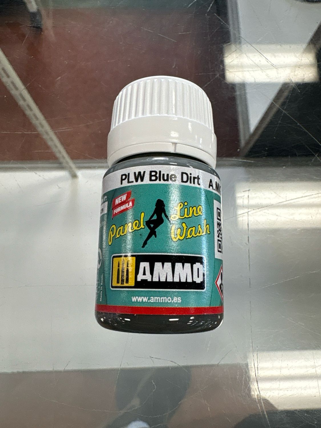 Ammo Panel Line Wash PLW Blue Dirt A.MiG-1619