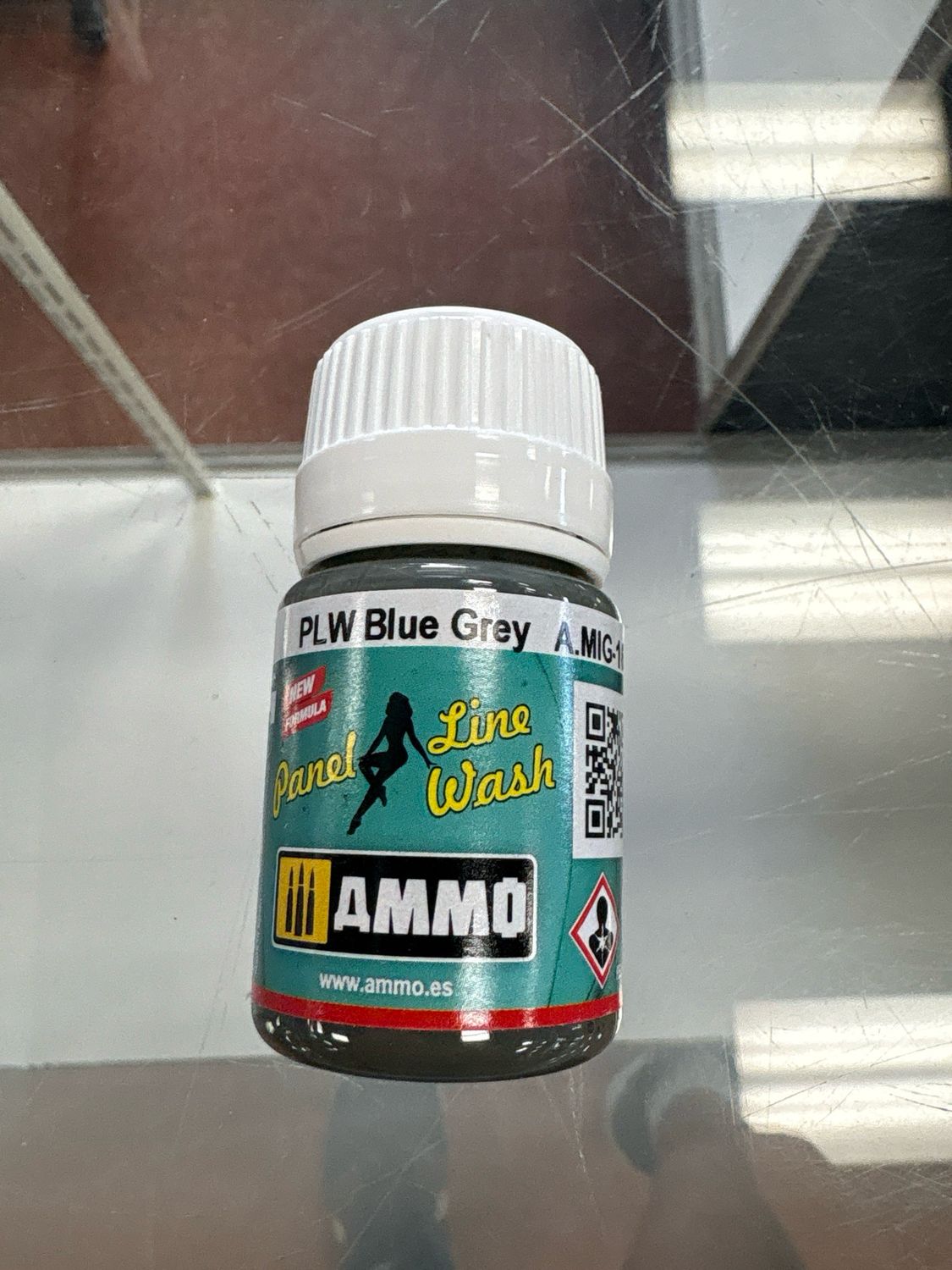 Ammo Panel Line Wash PLW Blue Grey A.MiG-1613