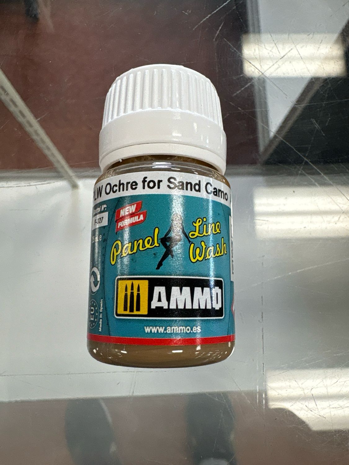 Ammo Panel Line Wash PLW Ochre For Sand Camo A.MiG-1622