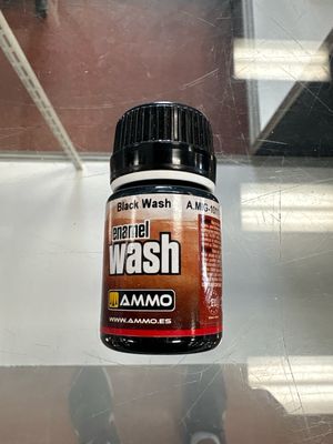 Ammo Enamel Wash Black Wash A.MiG-1011