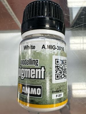 Ammo Modelling Pigment White A.MiG-3016 Ammo Modelling Pigment White A.MiG-3016