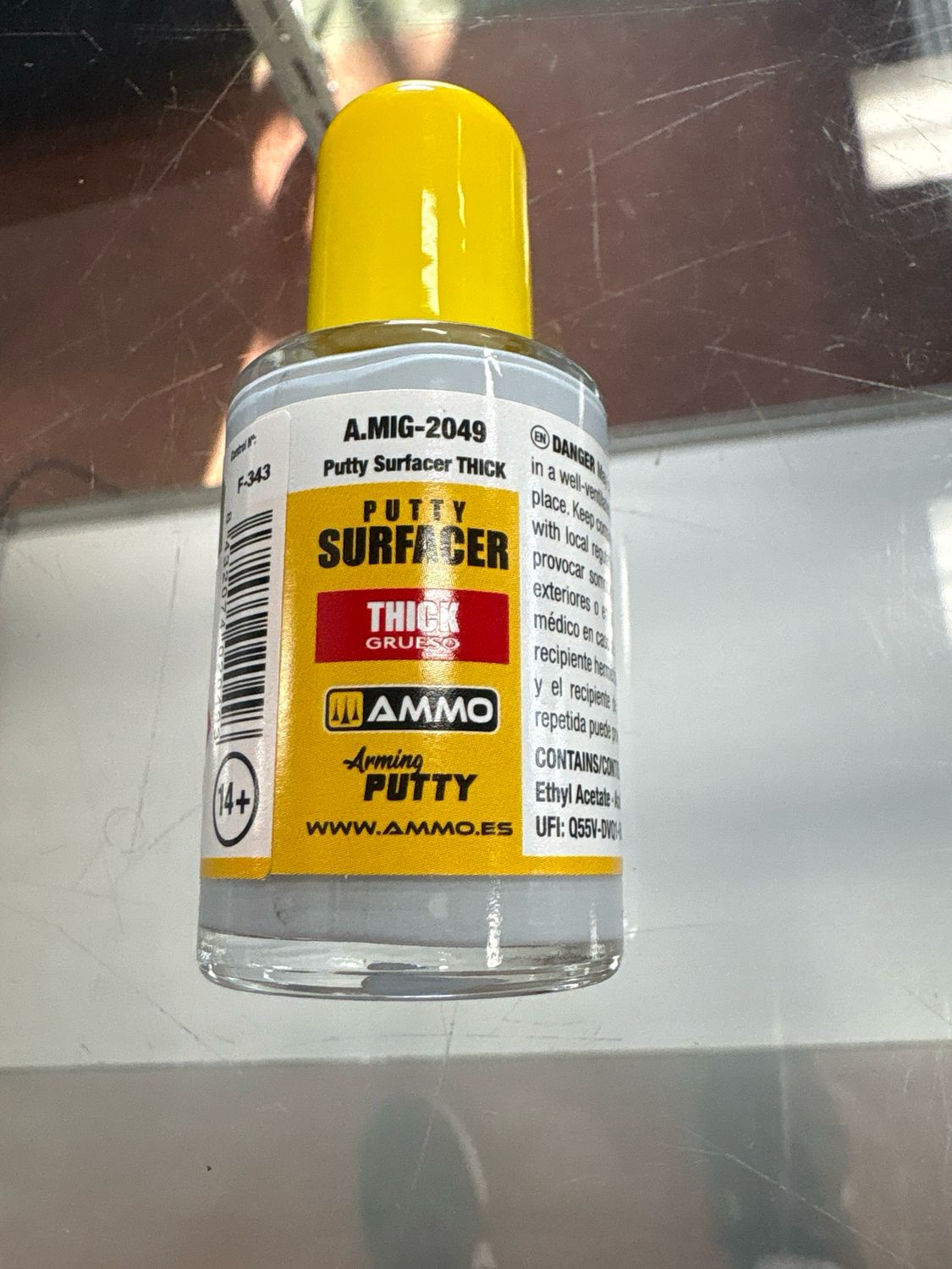 Ammo Thick Putty Surfacer (No Barcode) A.MiG-2049