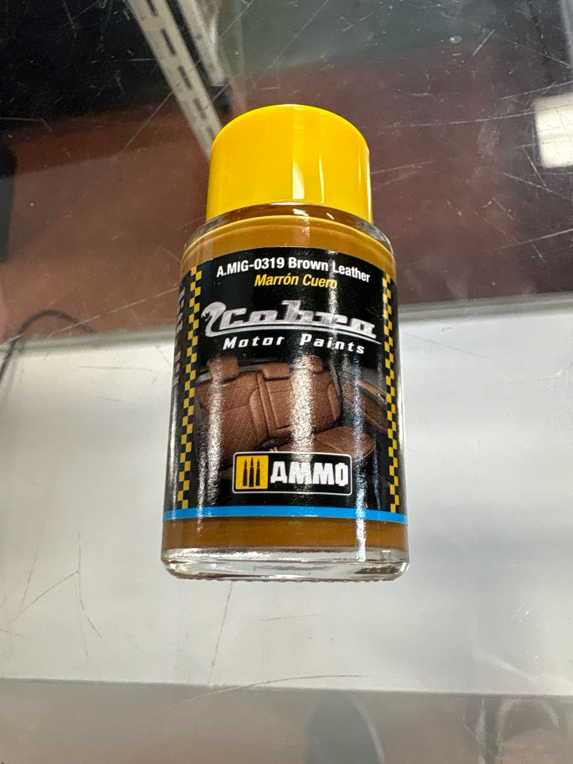 Ammo Cobra Motor Paints Brown Leather A.MiG-0319