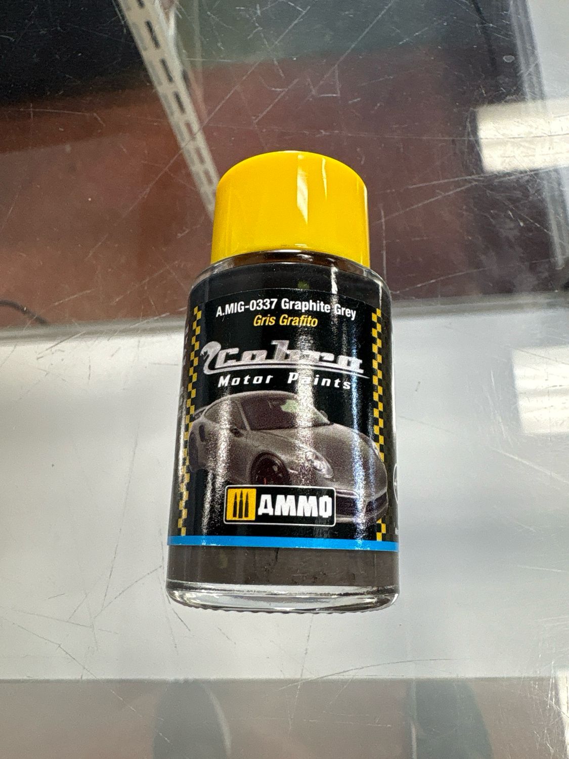 Ammo Cobra Motor Paints Graphite Grey A.MiG-0337