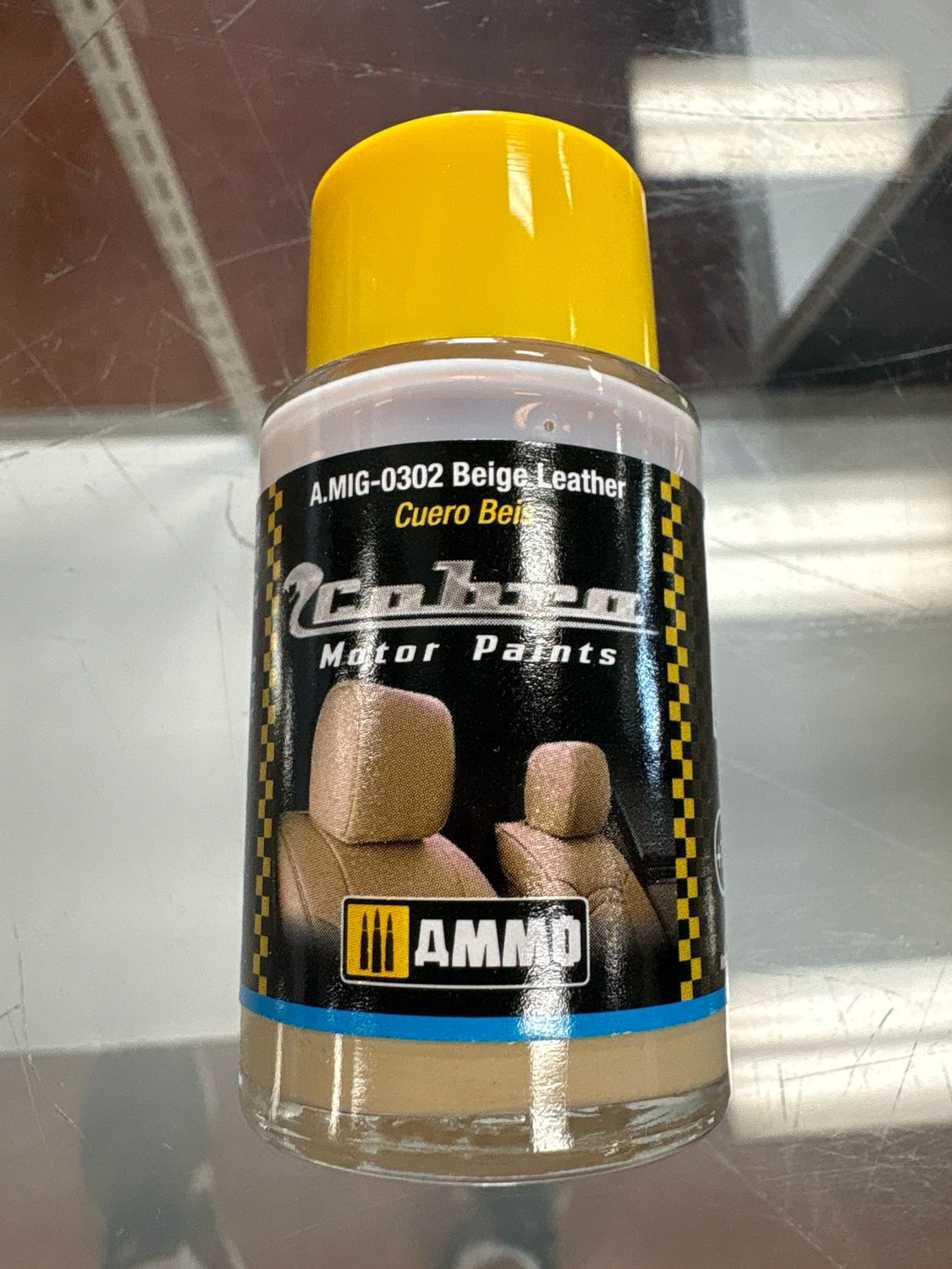 Ammo Cobra Motor Paints Beige Leather A.MiG-0302