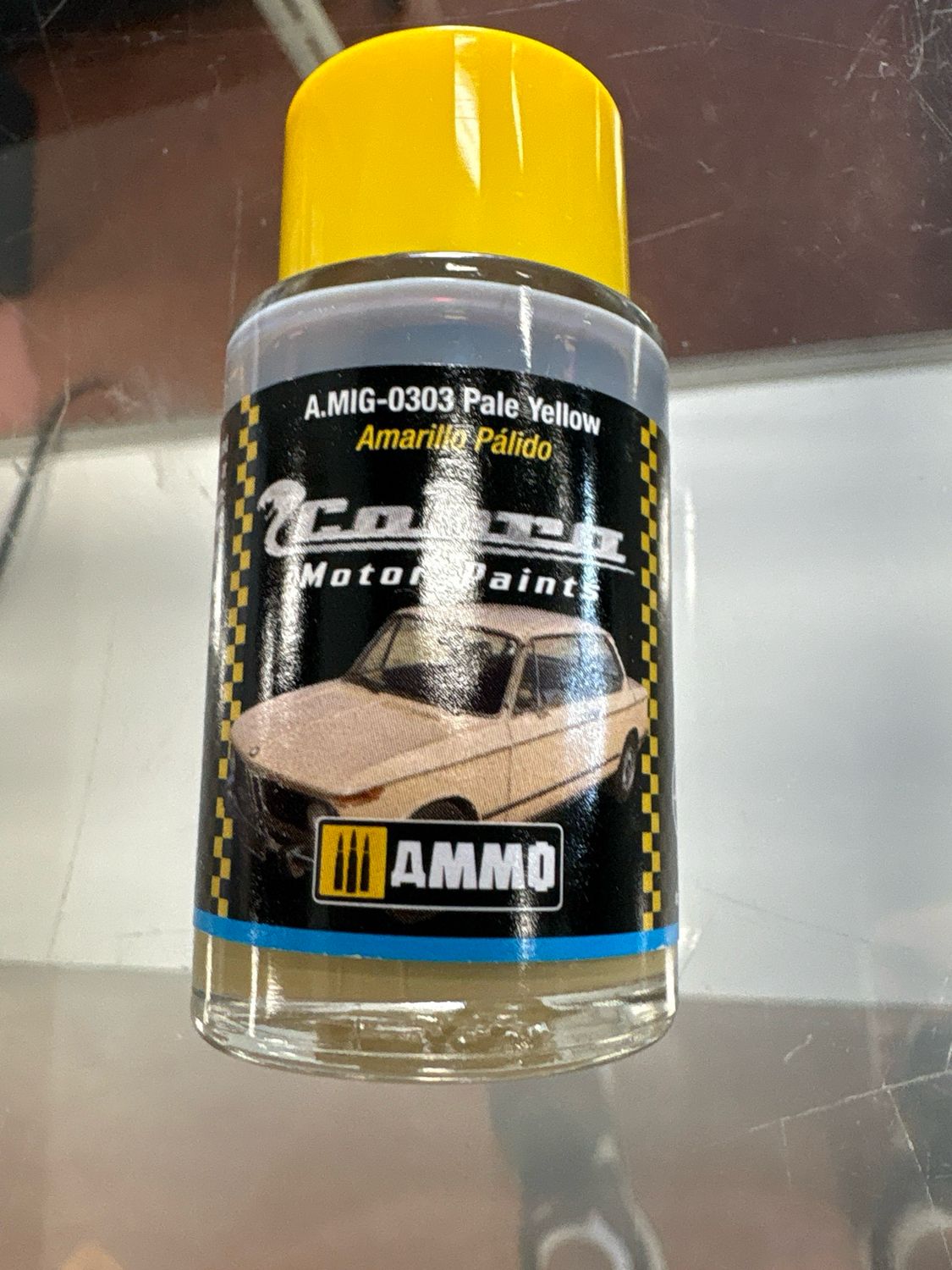 Ammo Cobra Motor Paints Pale Yellow A.MiG-0303