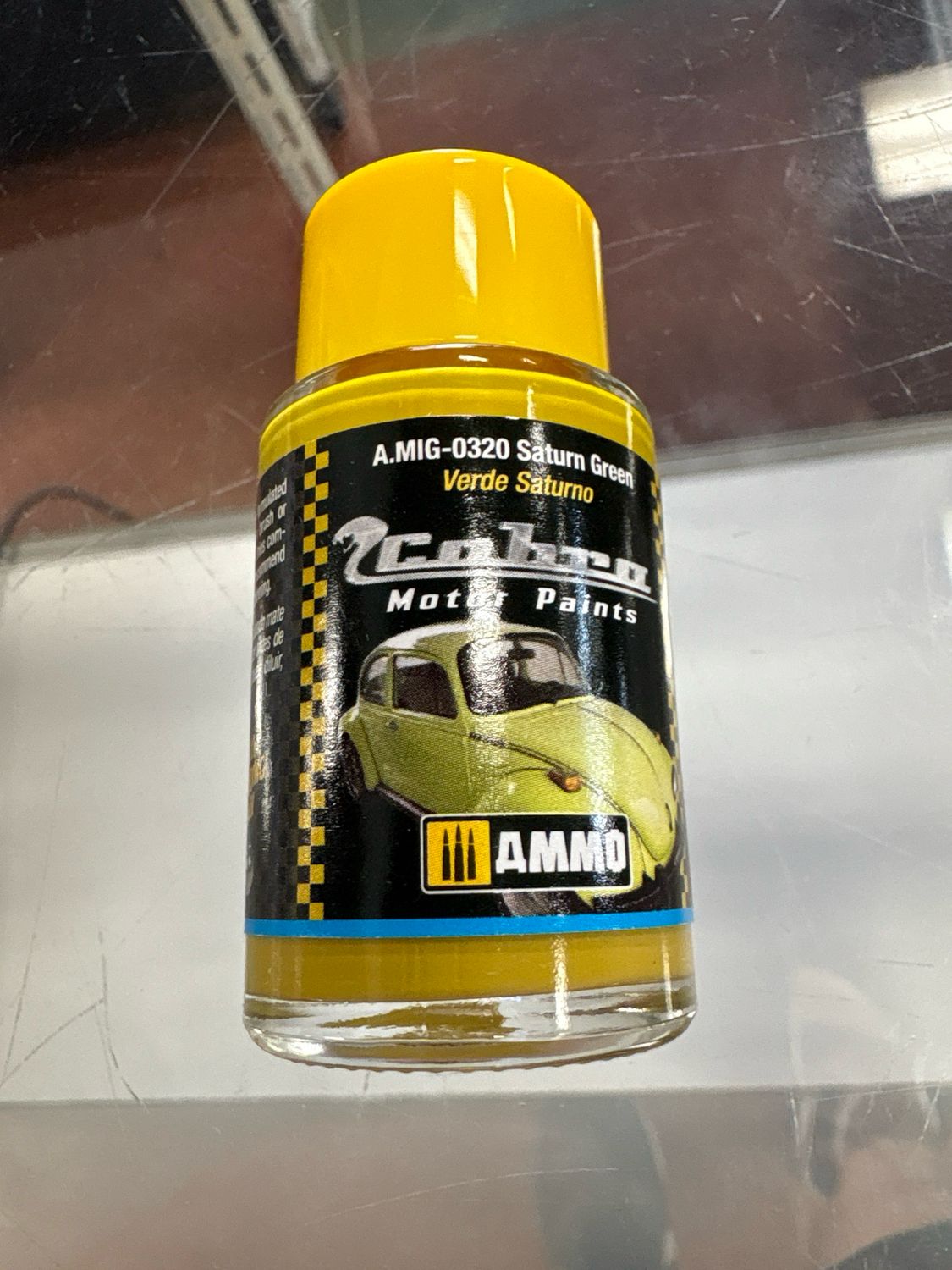 Ammo Cobra Motor Paints Saturn Green A.MiG-0320