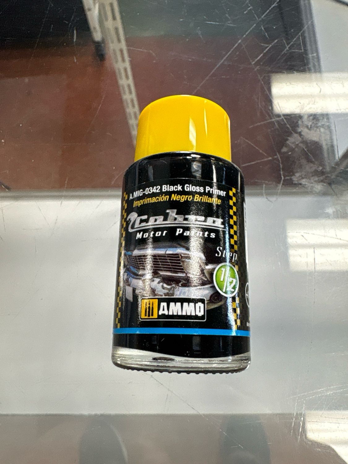 Ammo Cobra Motor Paints Black Gloss Primer A.MiG-0342