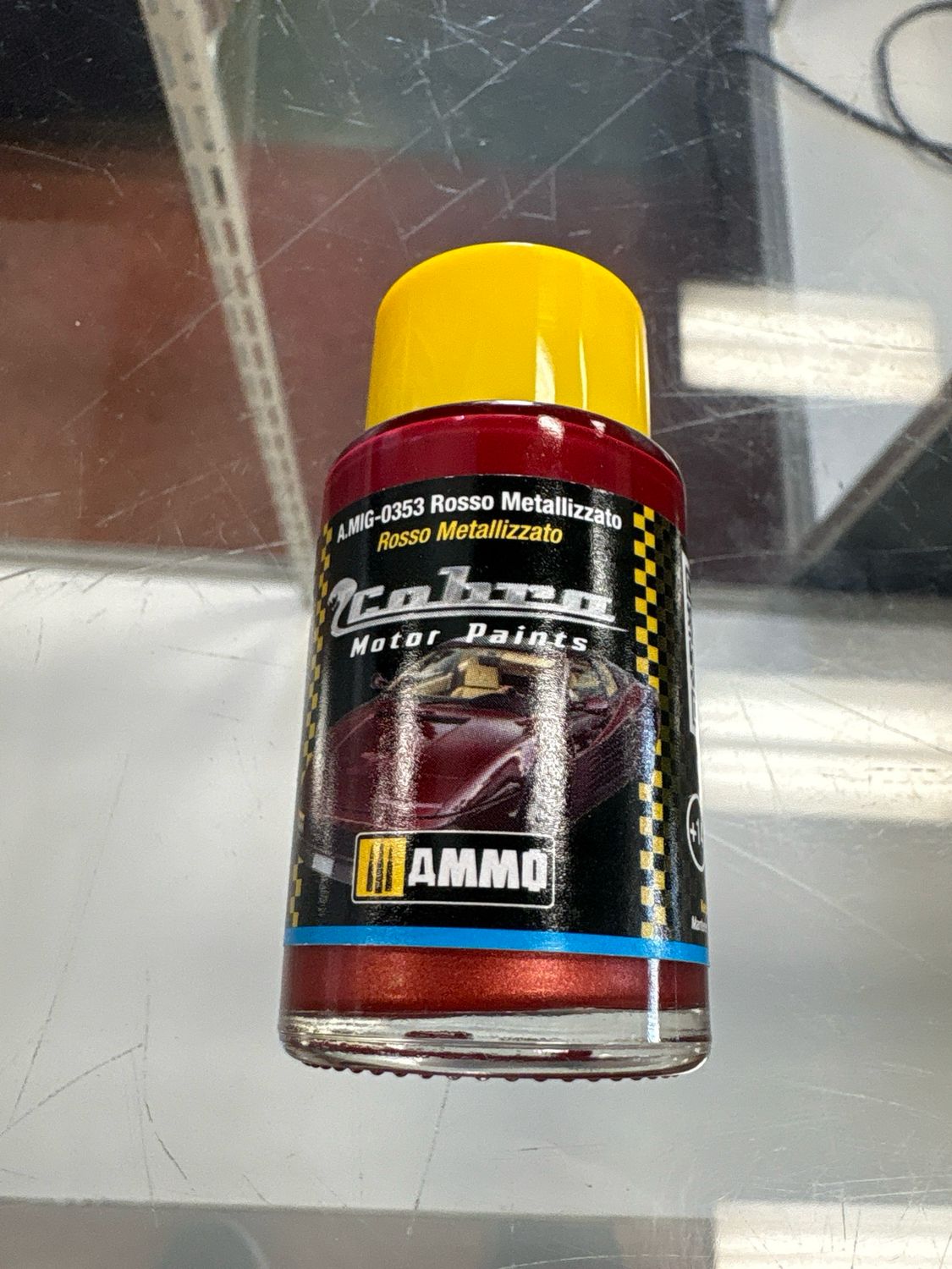 Ammo Cobra Motor Paints Rosso Metallizzato A.MiG-0353