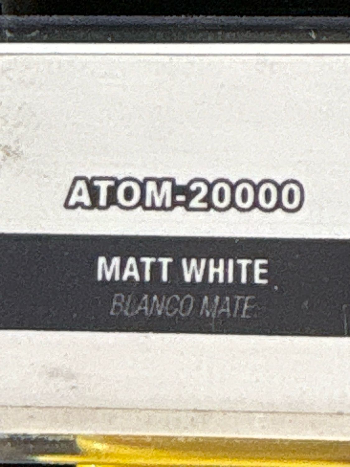 Ammo Atom Matt White ATOM-20000