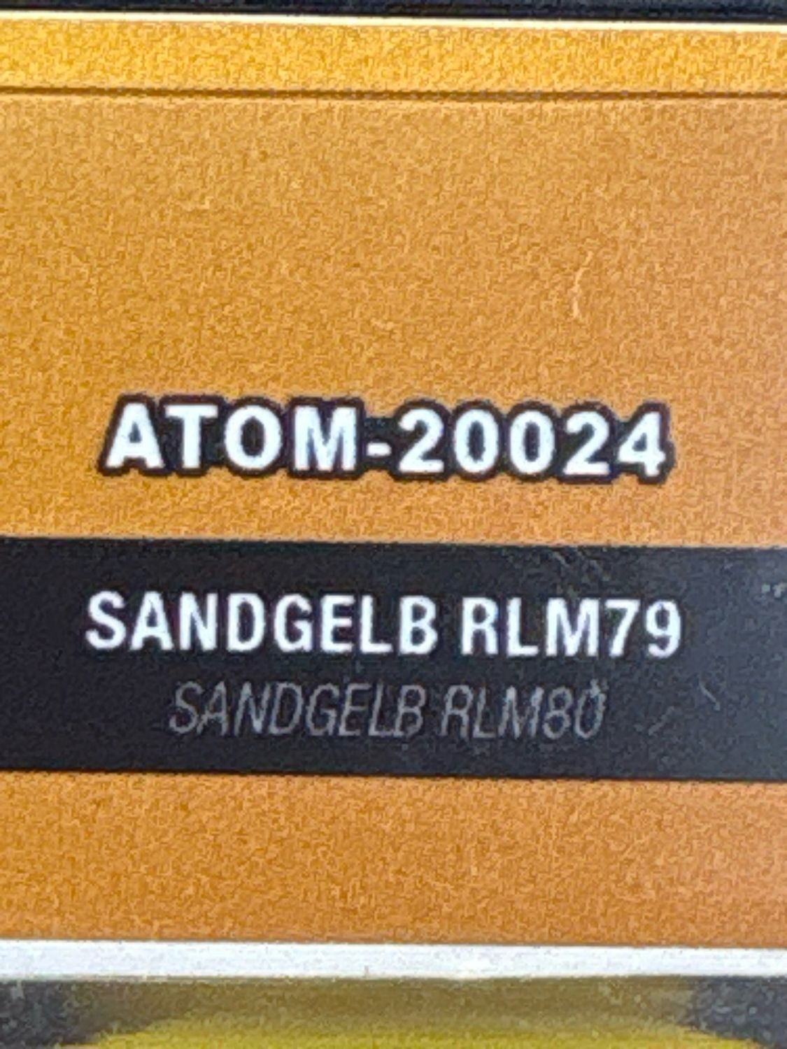 Ammo Atom Sandgelb RLM79 ATOM-20024
