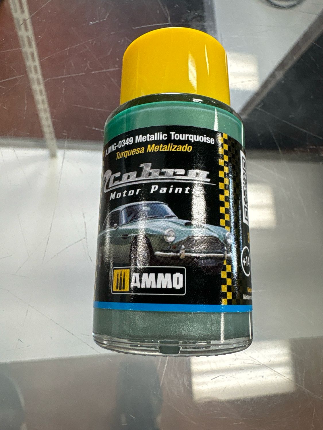 Ammo Cobra Motor Paints Metallic Tourquoise A.MiG-0349