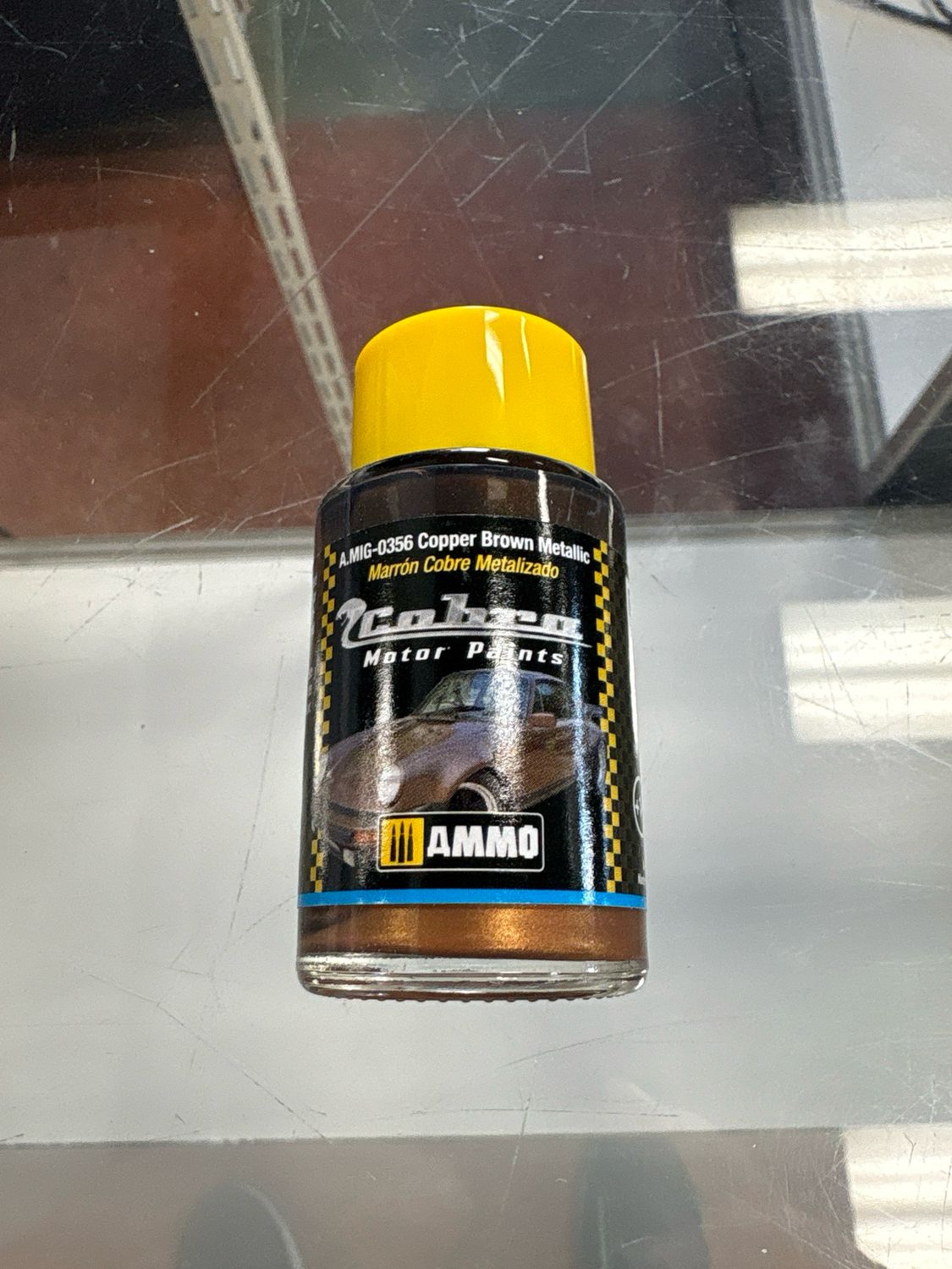 Ammo Cobra Motor Paints Copper Brown Metallic A.MiG-0356