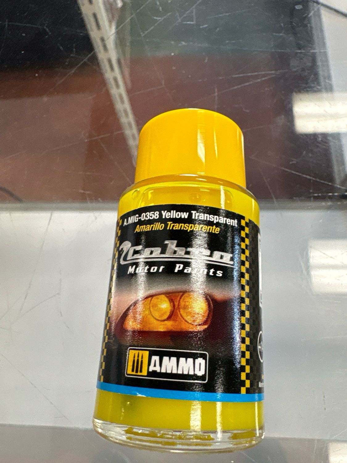 Ammo Cobra Motor Paints Yellow Transparent A.MiG-0358