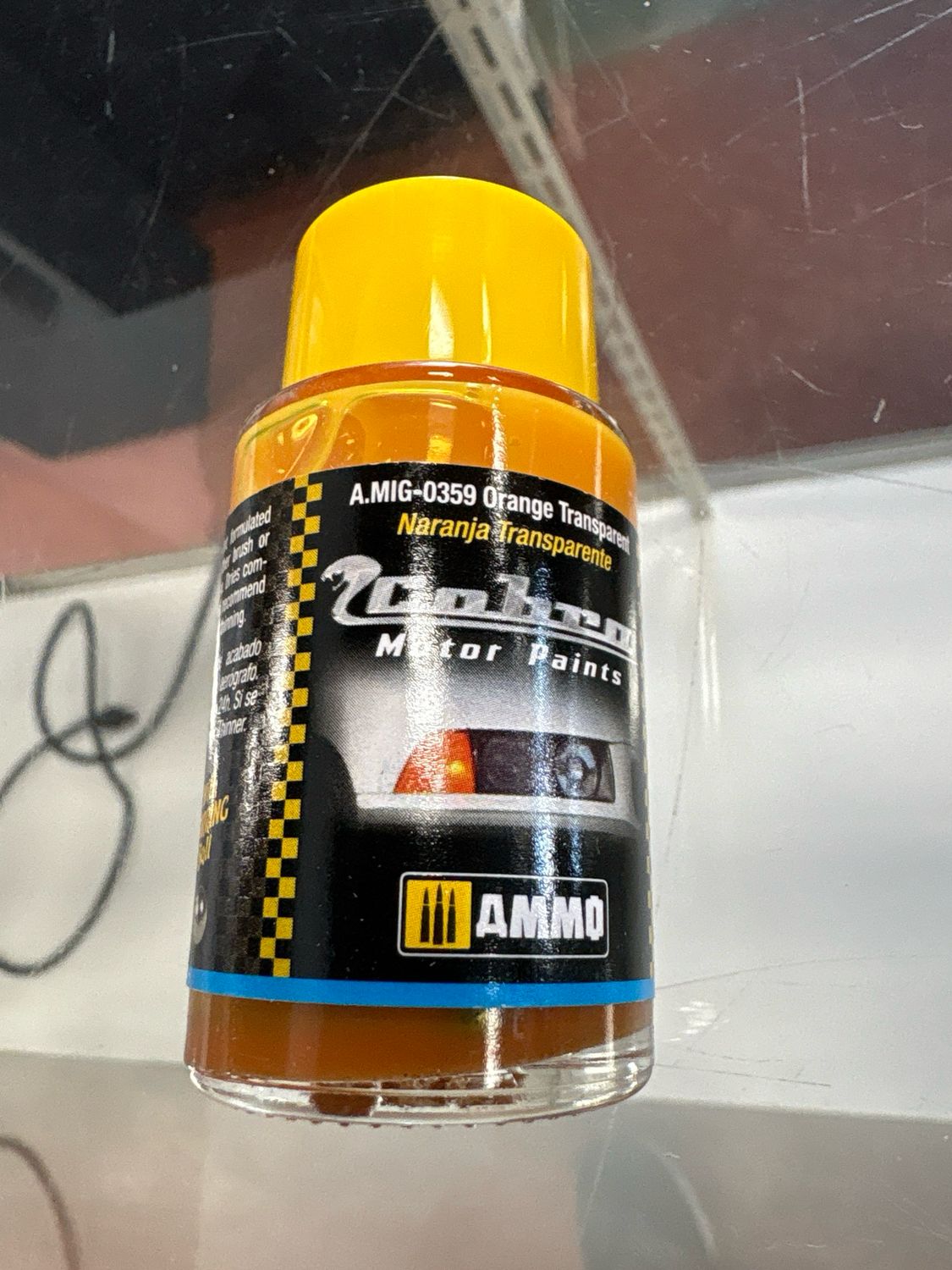 Ammo Cobra Motor Paints Orange Transparent A.MiG-0359