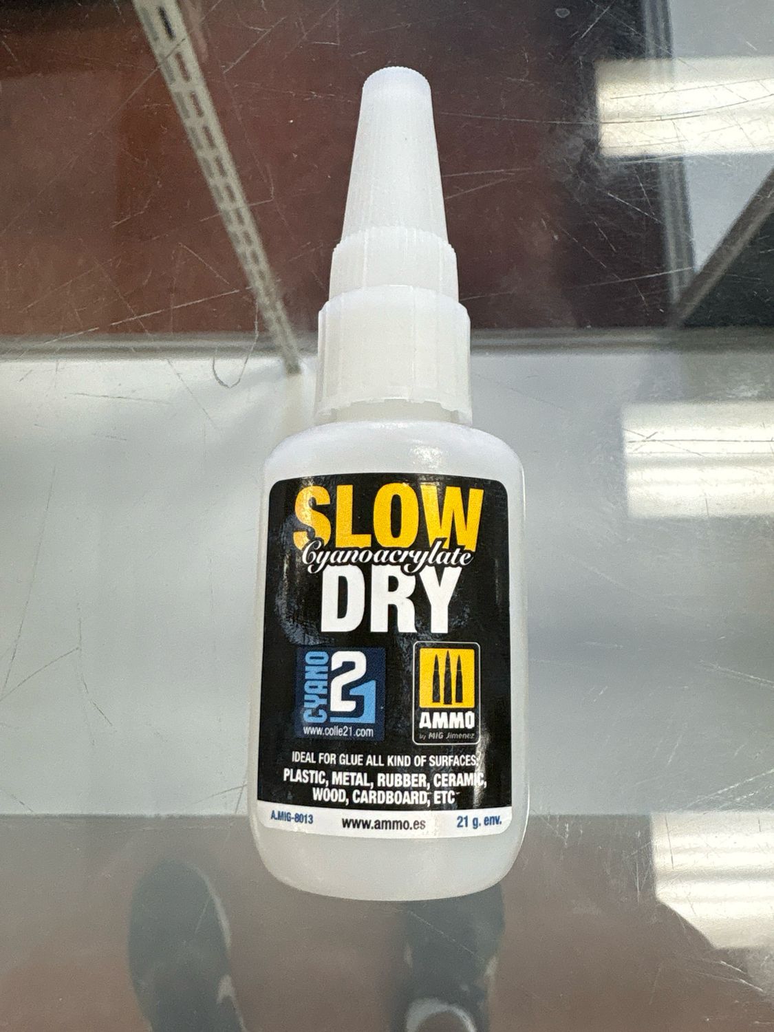Ammo Cyanoacrylate Slow Dry Glue A.MiG-8013