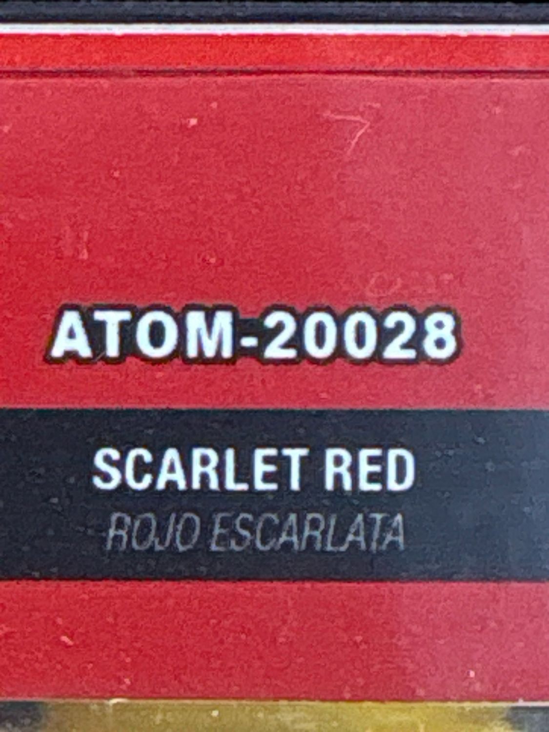 Ammo Atom Scarlet Red ATOM-20028