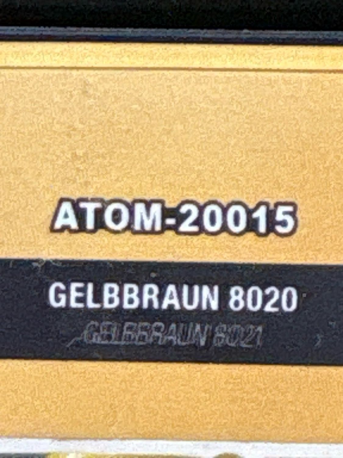 Ammo Atom Gelbraun 8020 ATOM-20015
