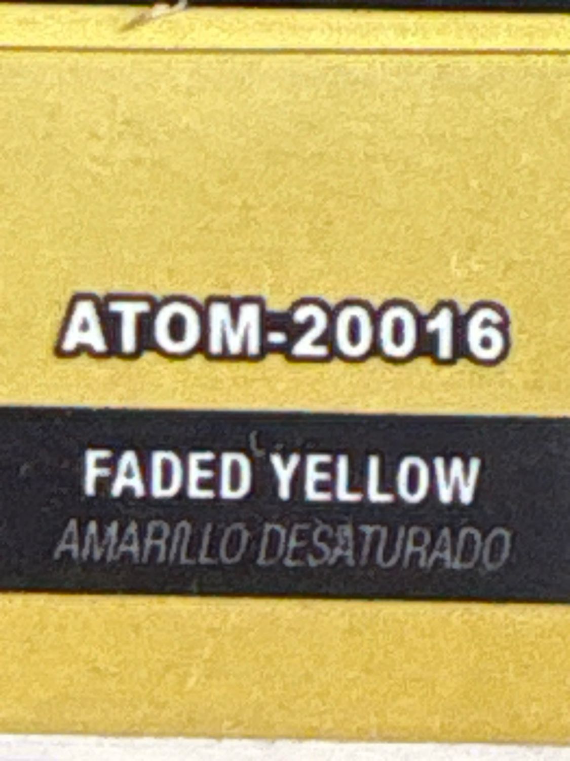 Ammo Atom Faded Yellow ATOM-20016