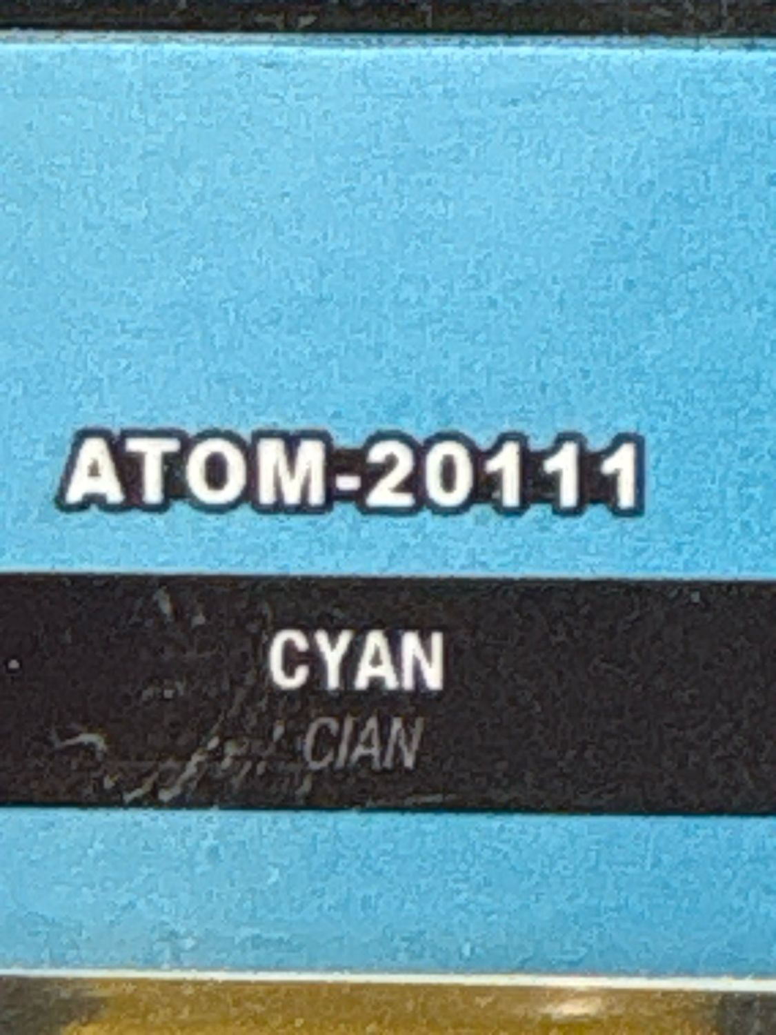 Ammo Atom Cyan ATOM-20111