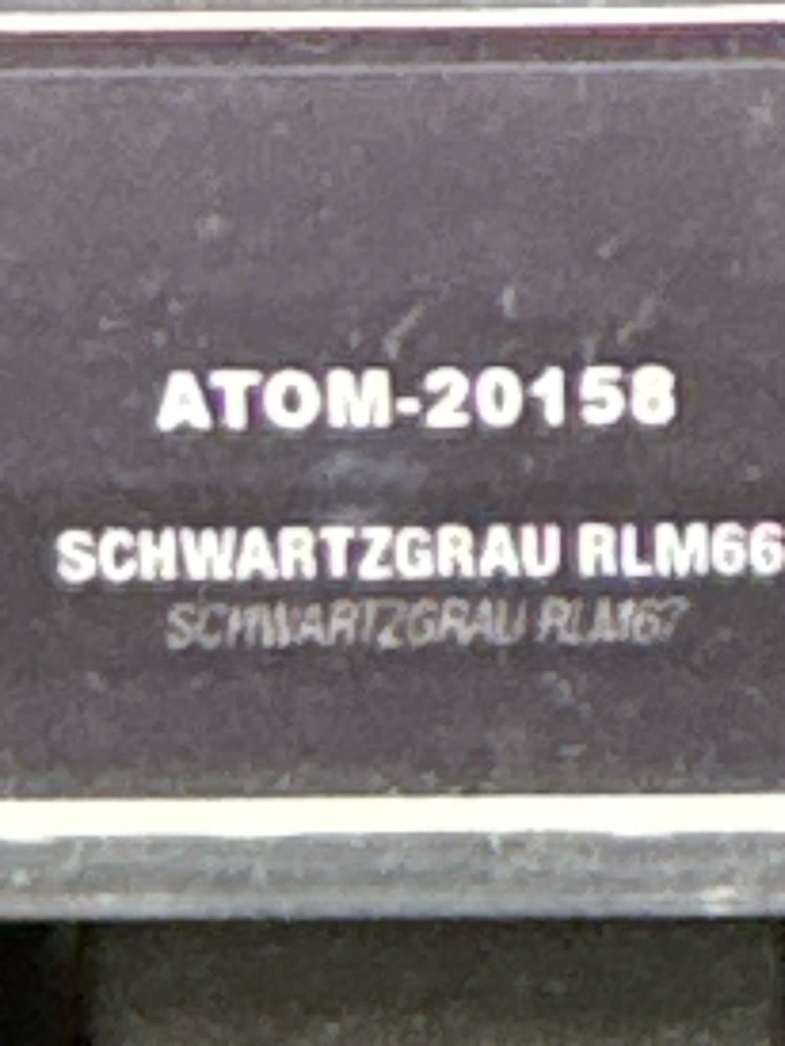 Ammo Atom Schwartzgrau RLM66 ATOM-20158