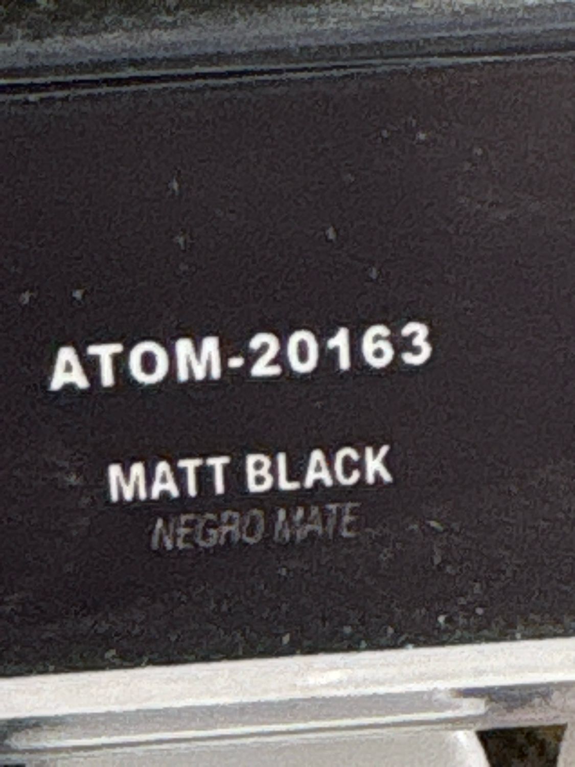 Ammo Atom Matt Black ATOM-20163