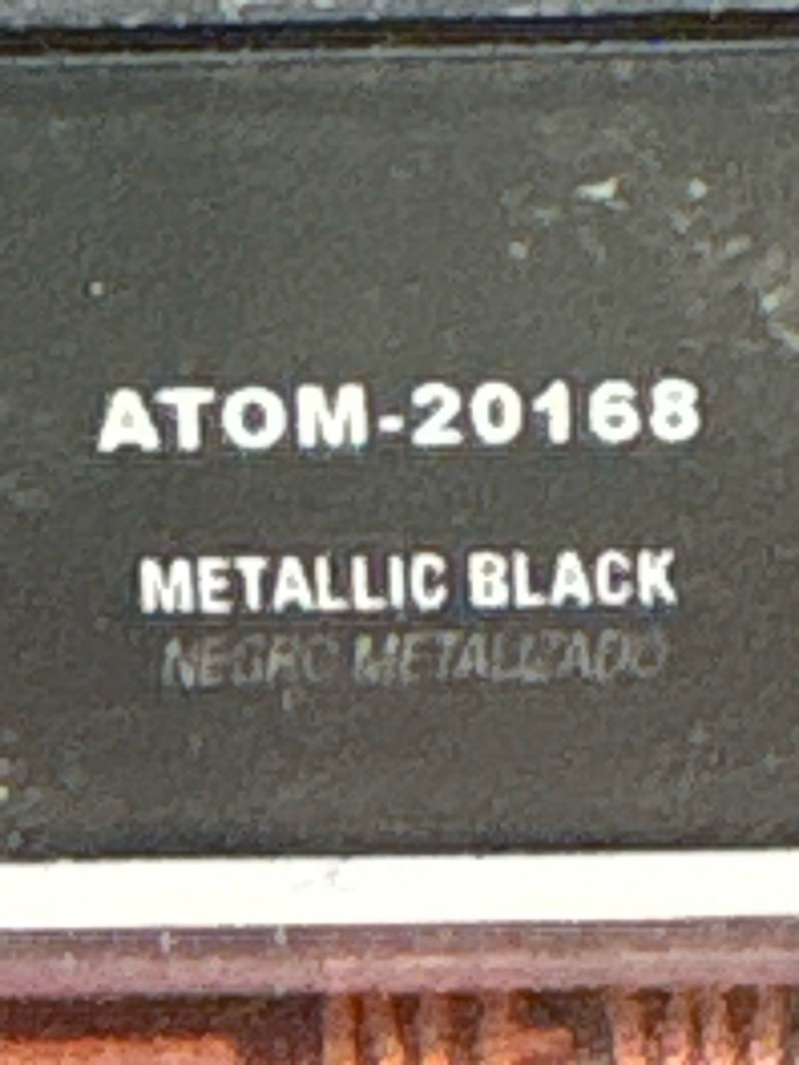 Ammo Atom Metallic Black ATOM-20168