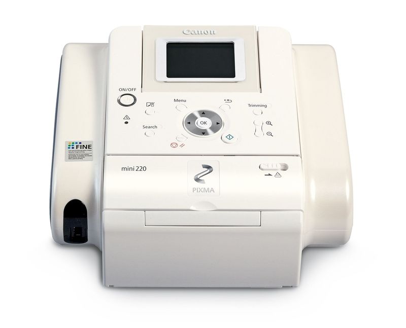 Canon PIXMA Mini 220 Compact Photo Printer – New, Box Slightly Worn