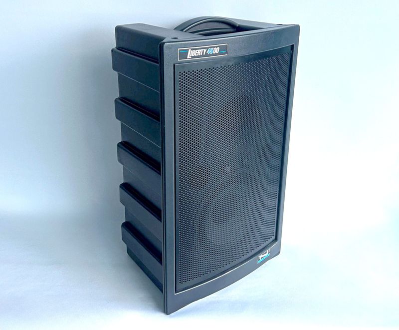 Anchor Liberty MPB-4500 PA Speaker – 70W, XLR Inputs, Line Out – Works on AC Power Only