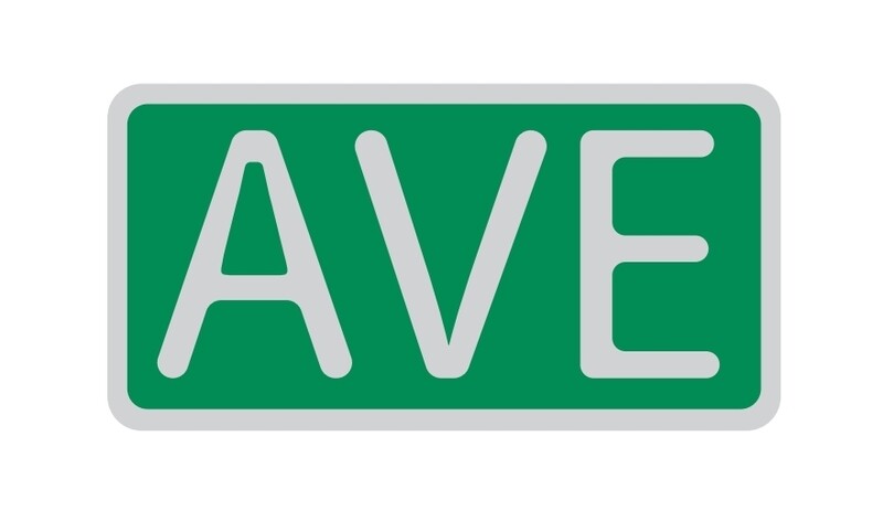 AVE logo Sticker