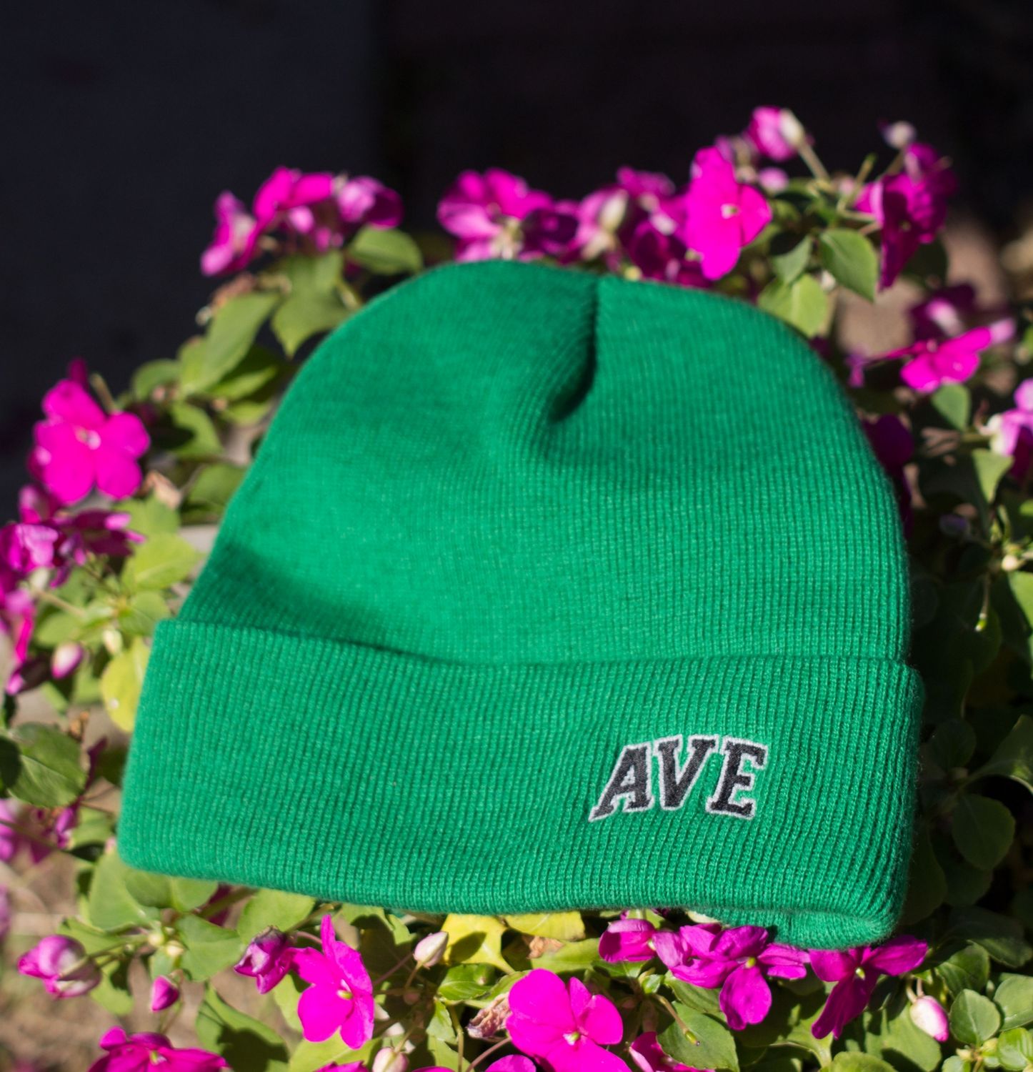 Ghetty Green Tall Beanie
