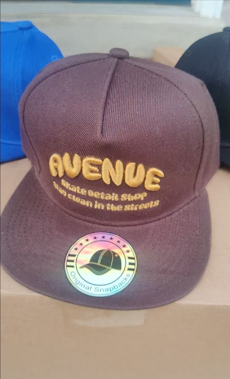 Avenue Skate Detail Shop Hat Brown/Old Gold