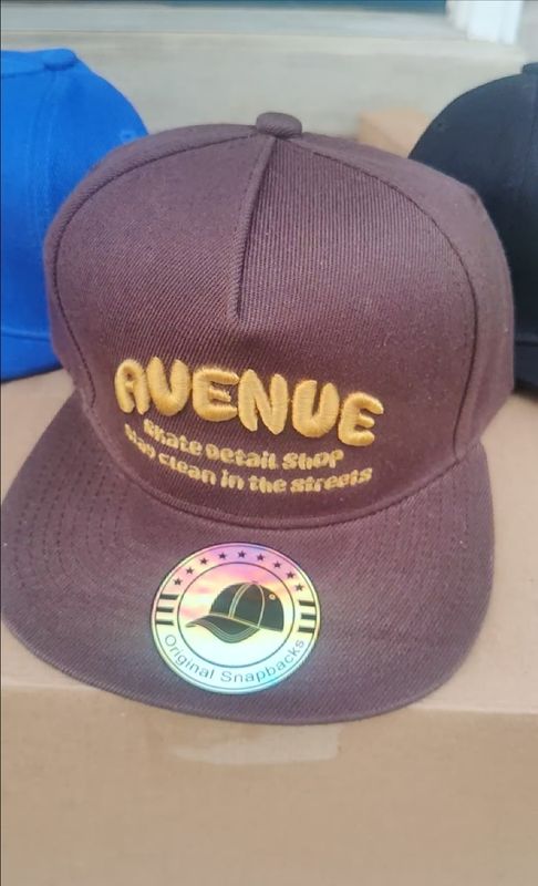 Avenue Skate Detail Shop Hat Brown/Old Gold