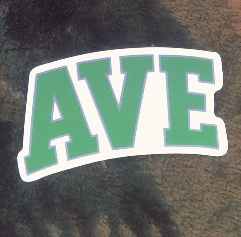 Athletic Logo Sticker