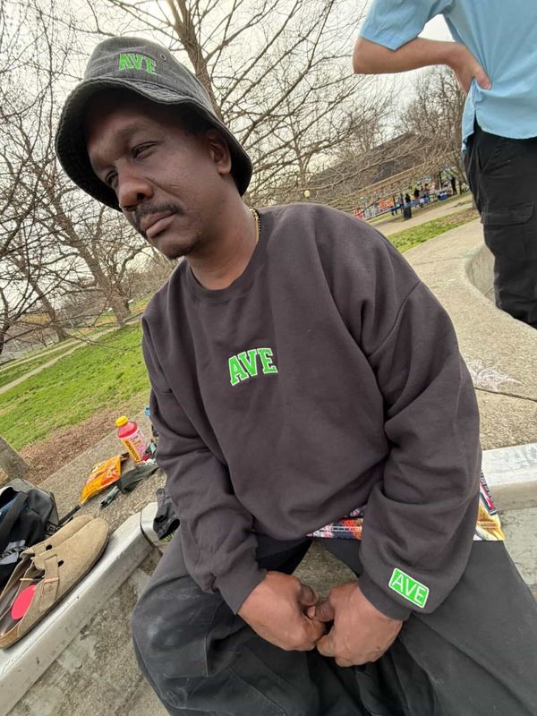 CREWWED up crewneck