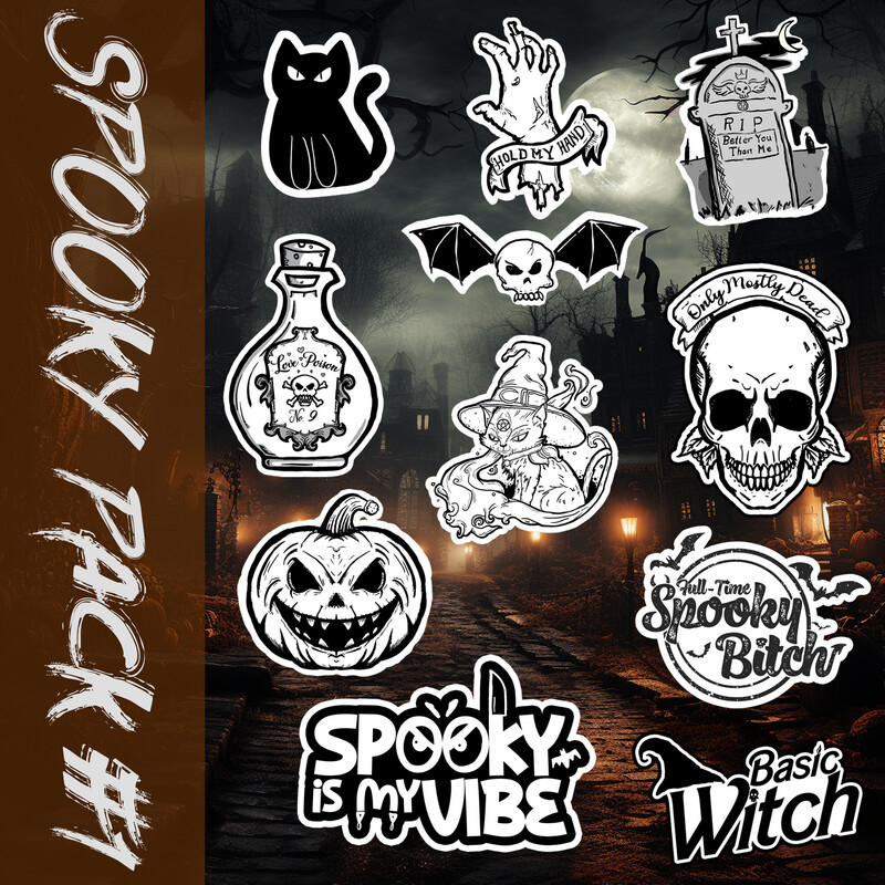Spooky Sticker Pack
