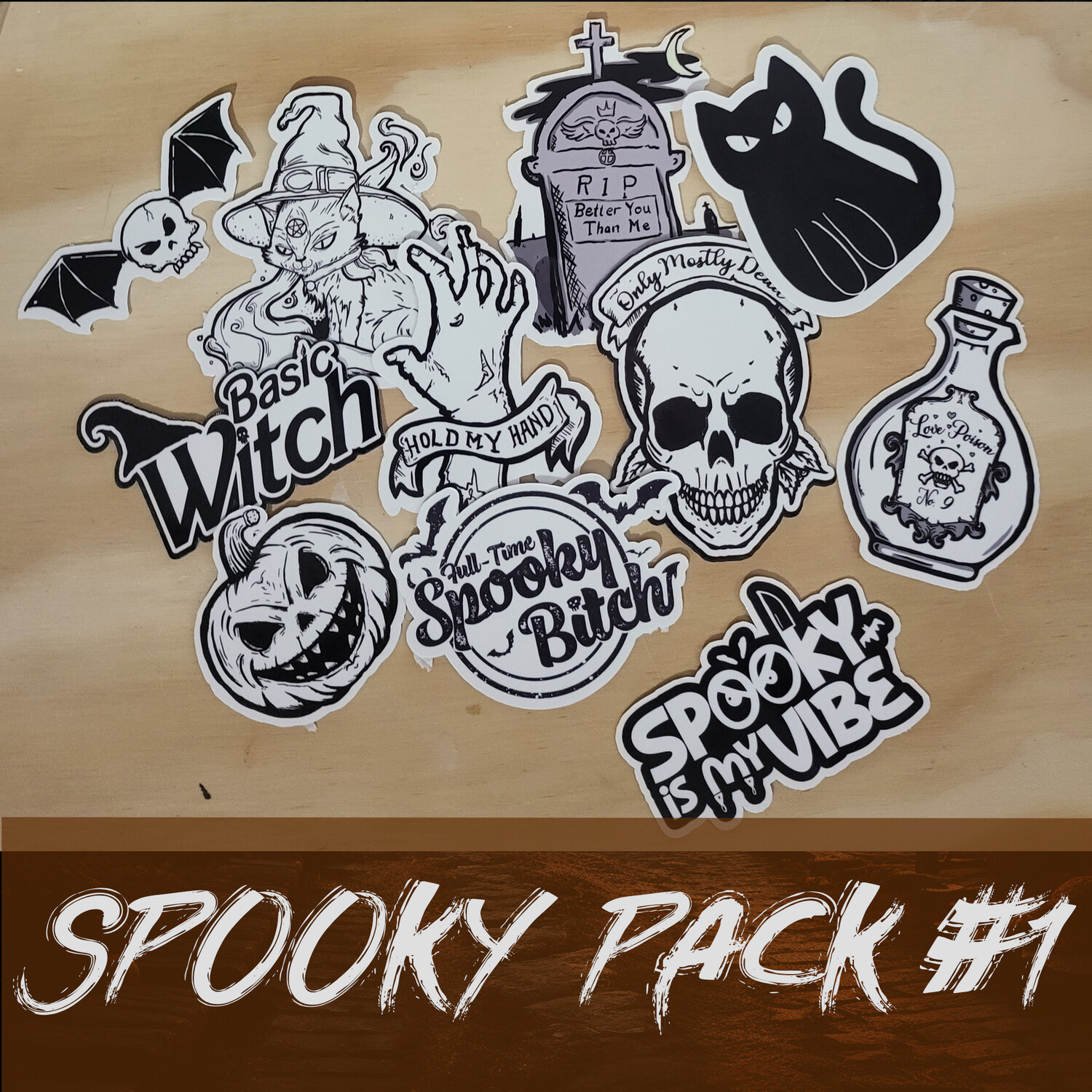 Spooky Sticker Pack