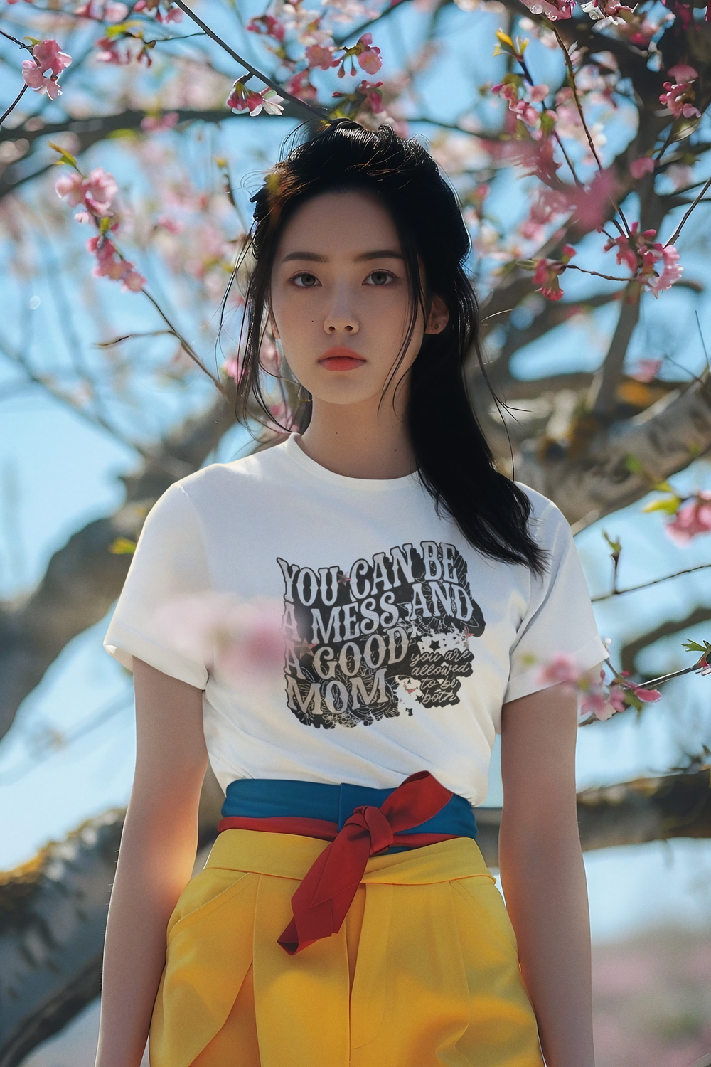 You Can Be a Mess and A Good Mom T-Shirt