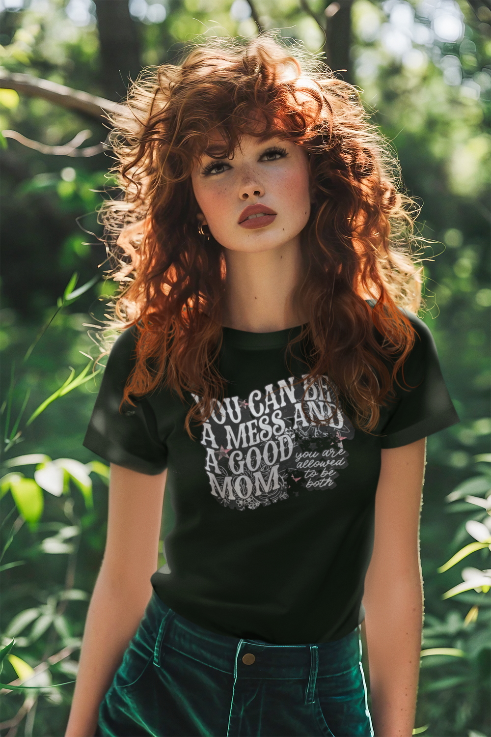 You Can Be a Mess and A Good Mom T-Shirt