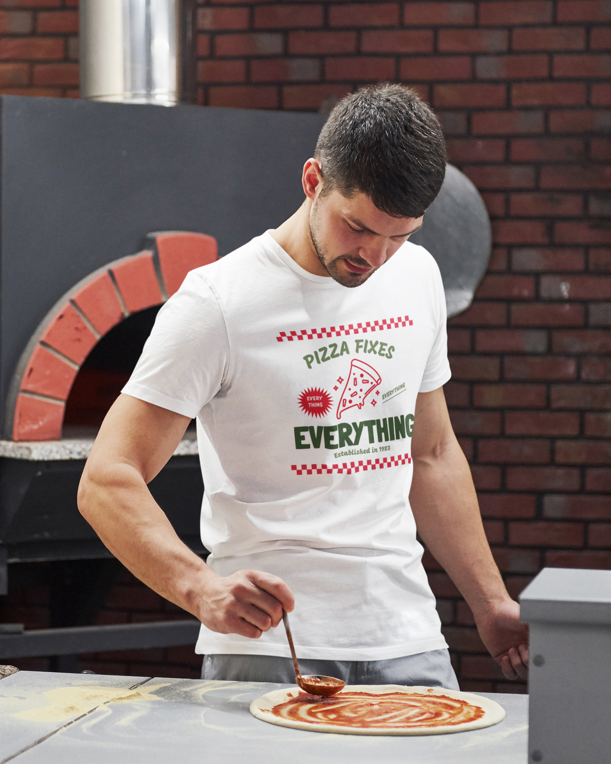 Pizza Fixes Everything T-Shirt