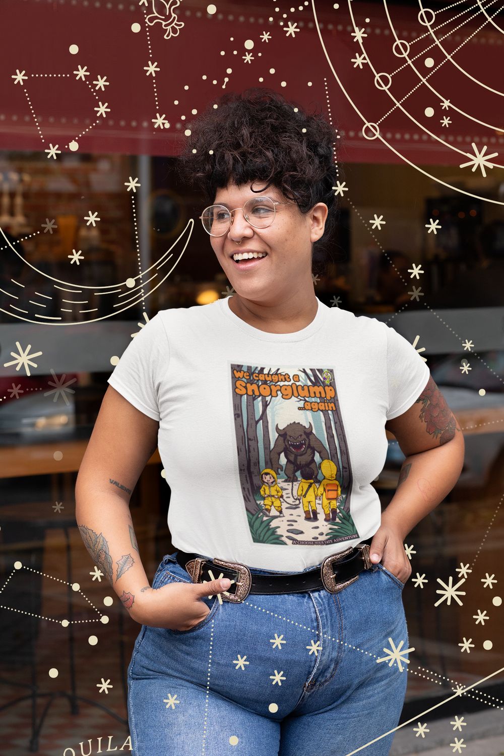 We Caught a Snorglump (Monster) T-Shirt