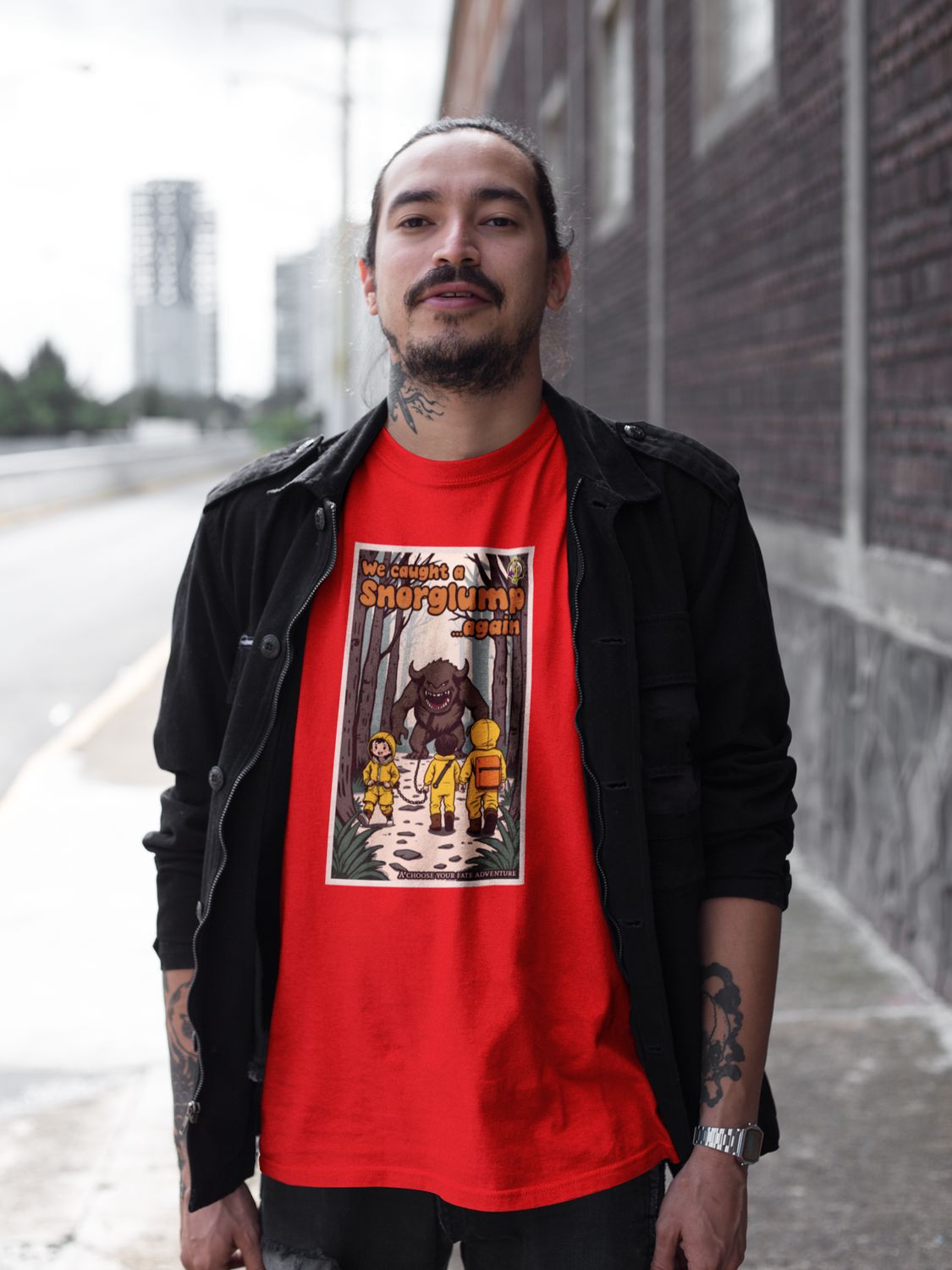 We Caught a Snorglump (Monster) T-Shirt