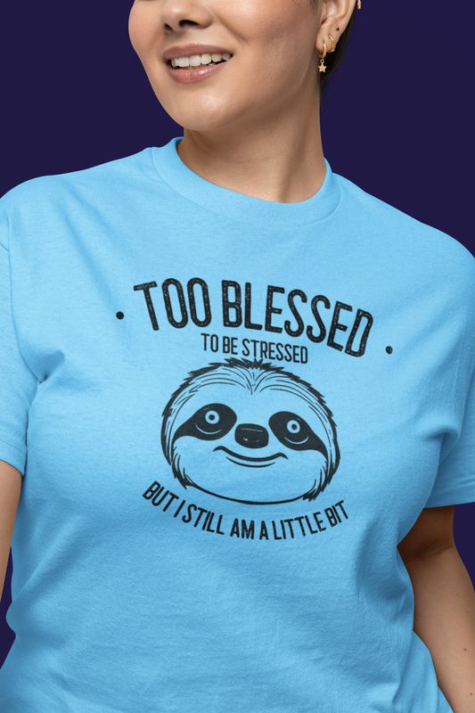 Too Blessed To Be Stressed T-Shirt