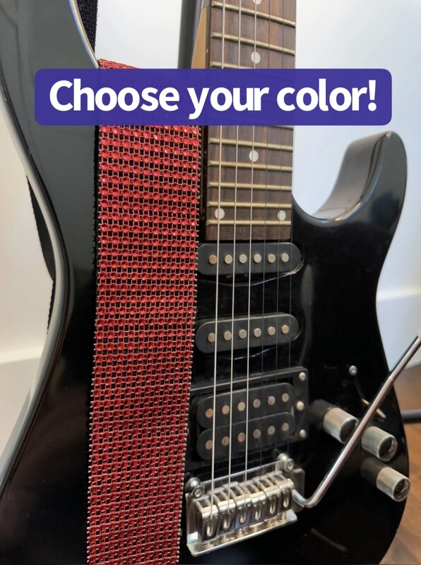 Rhinestone Guitar Strap